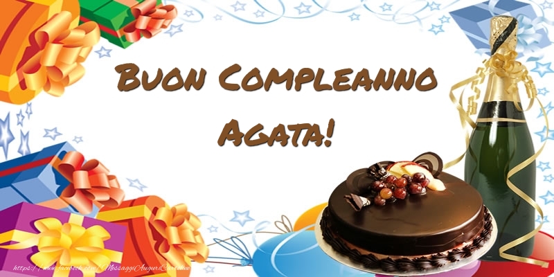 Buon Compleanno Agata! - Cartoline compleanno