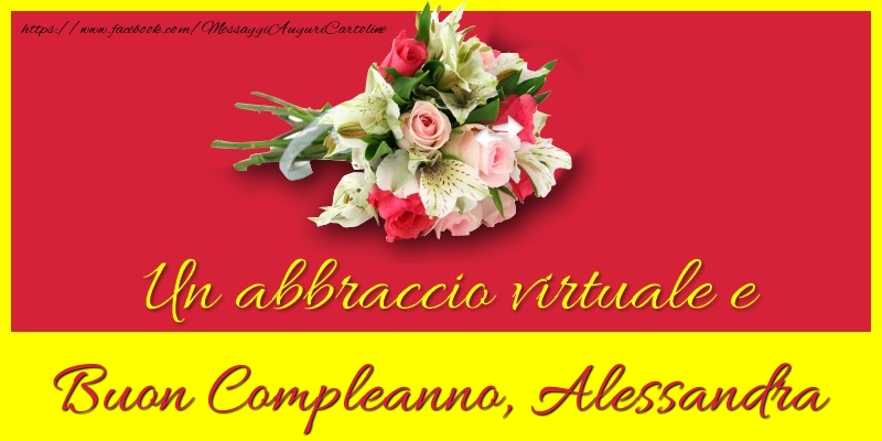Buon compleanno, Alessandra - Cartoline compleanno
