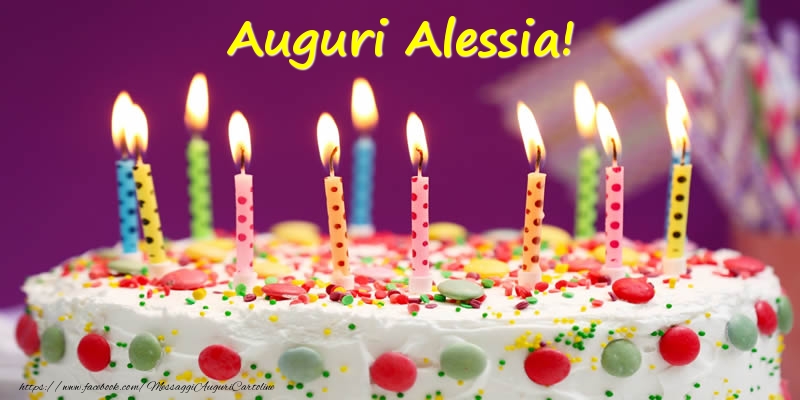 Auguri Alessia! - Cartoline compleanno
