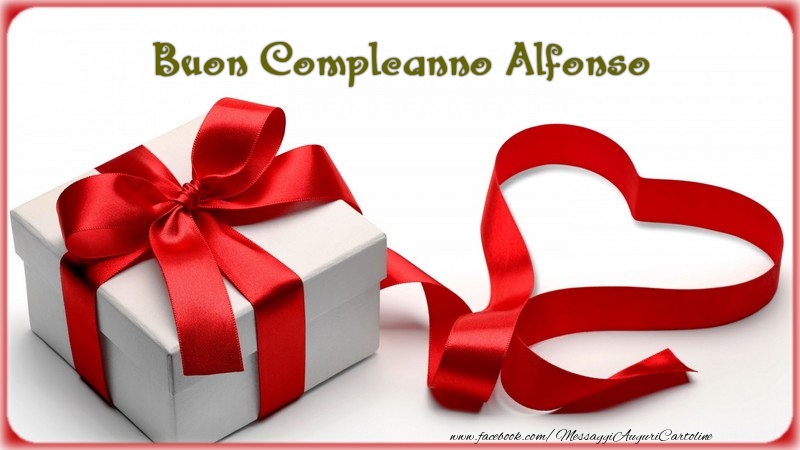 Buon Compleanno Alfonso - Cartoline compleanno