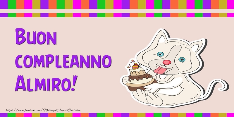 Buon compleanno Almiro! - Cartoline compleanno