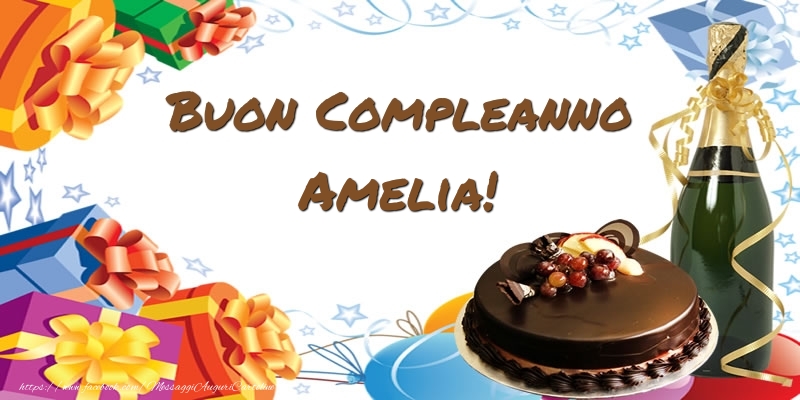 Buon Compleanno Amelia! - Cartoline compleanno