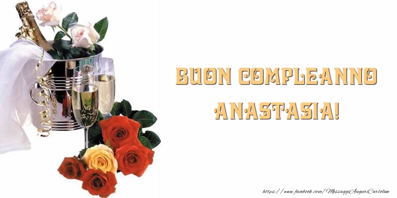 Buon Compleanno Anastasia! - Cartoline compleanno