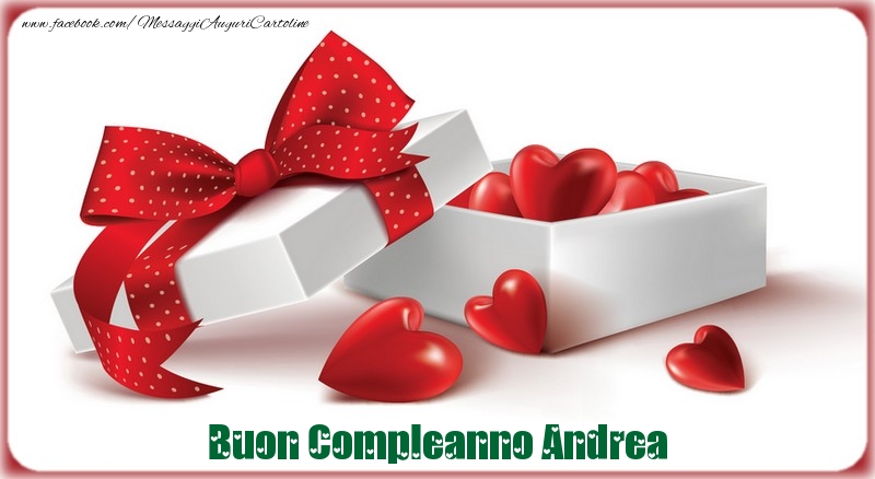 Buon Compleanno Andrea - Cartoline compleanno