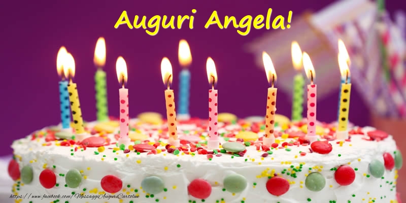 Auguri Angela! - Cartoline compleanno