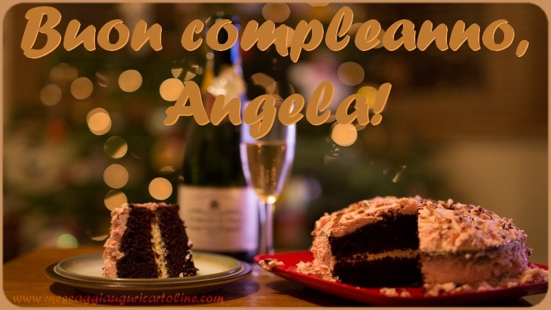 Buon compleanno, Angela - Cartoline compleanno