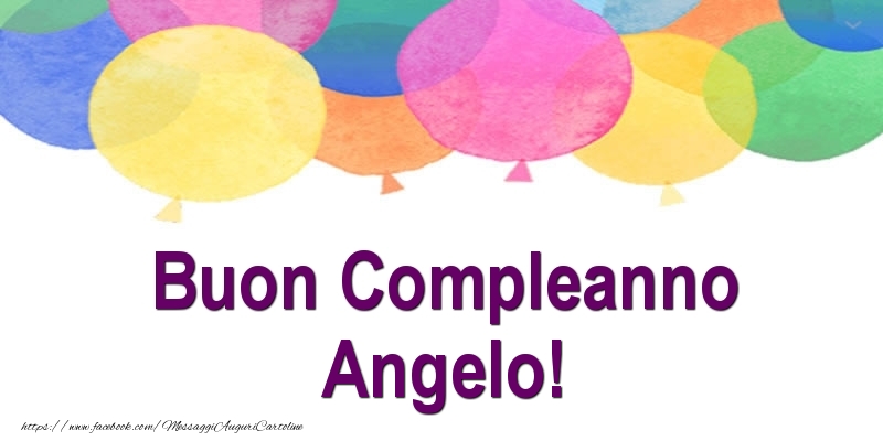 Buon Compleanno Angelo! - Cartoline compleanno