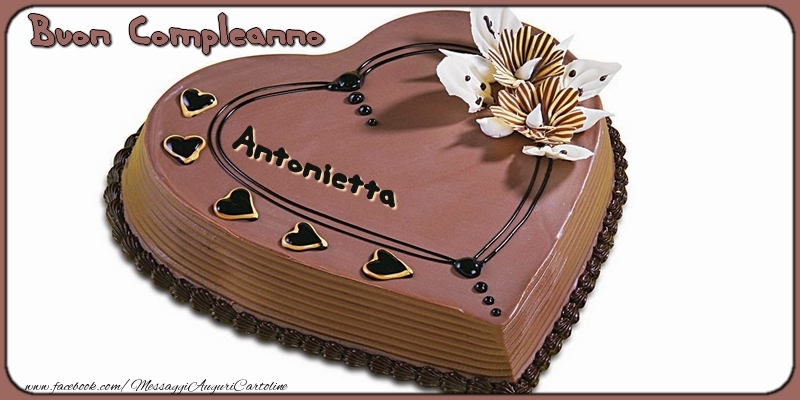 Buon Compleanno, Antonietta! - Cartoline compleanno