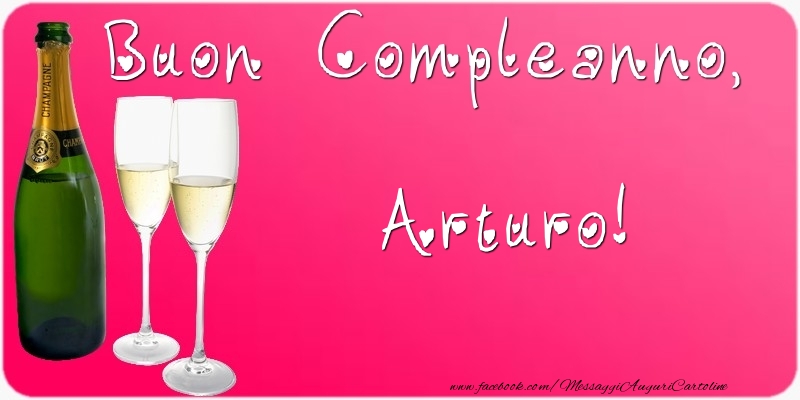 Buon Compleanno, Arturo - Cartoline compleanno