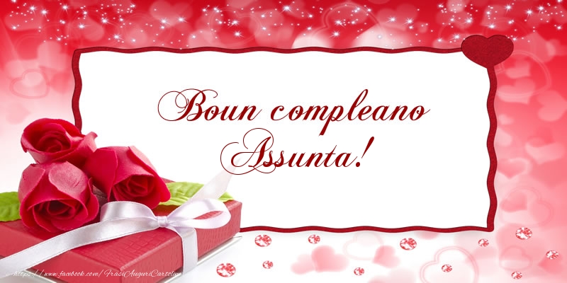 Boun compleano Assunta! - Cartoline compleanno