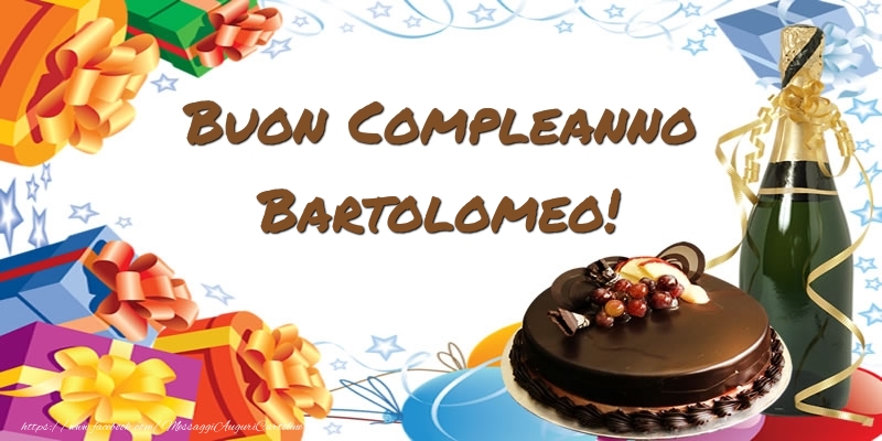 Buon Compleanno Bartolomeo! - Cartoline compleanno