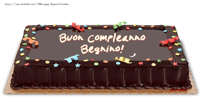 Torta di compleanno per Begnino! - Cartoline compleanno con torta