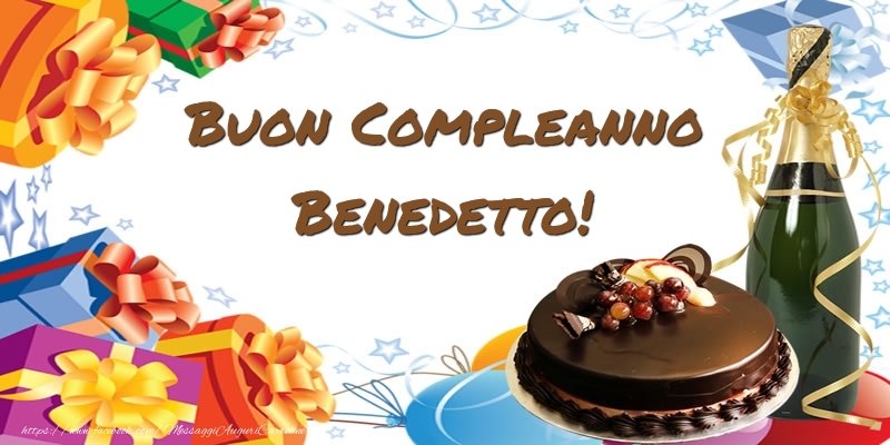 Buon Compleanno Benedetto! - Cartoline compleanno