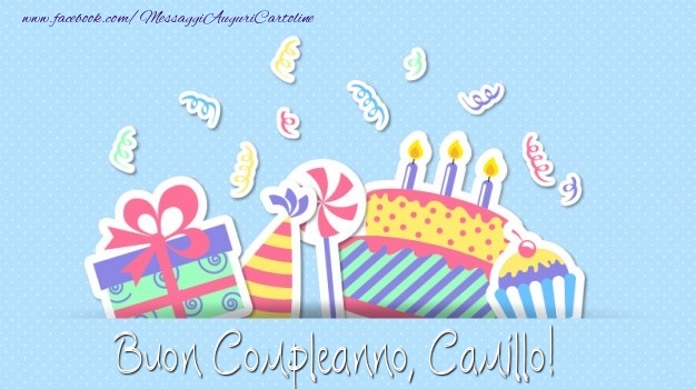 Buon Compleanno, Camillo! - Cartoline compleanno