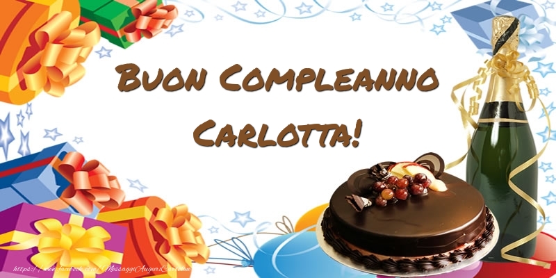 Buon Compleanno Carlotta! - Cartoline compleanno