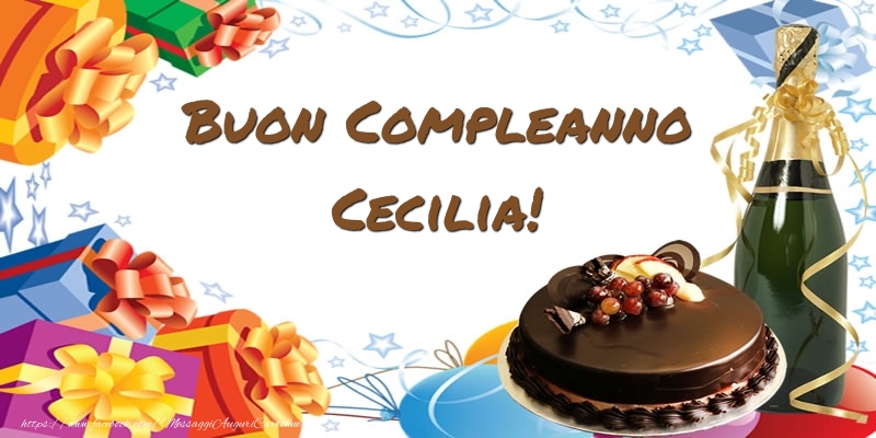 Buon Compleanno Cecilia! - Cartoline compleanno