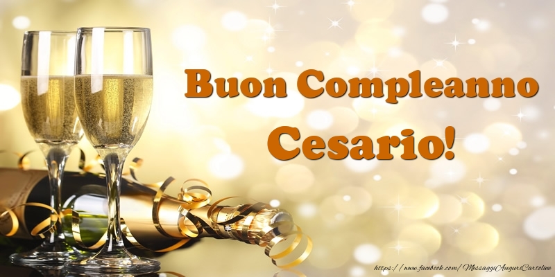 Buon Compleanno Cesario! - Cartoline compleanno