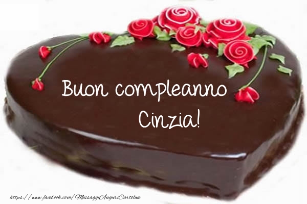  Buon compleanno Cinzia! - Cartoline compleanno