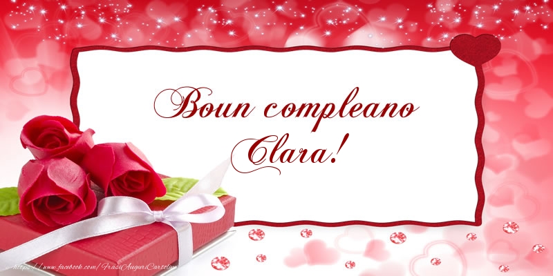  Boun compleano Clara! - Cartoline compleanno