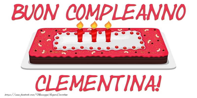 Buon Compleanno Clementina! - Cartoline compleanno