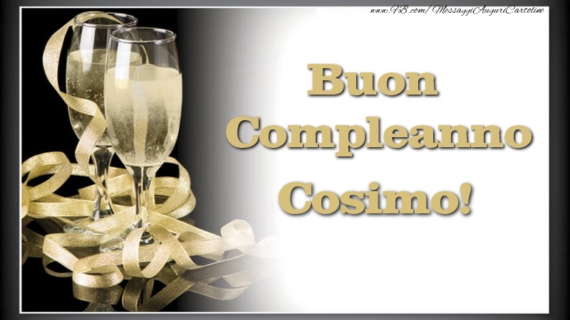Buon Compleanno, Cosimo - Cartoline compleanno