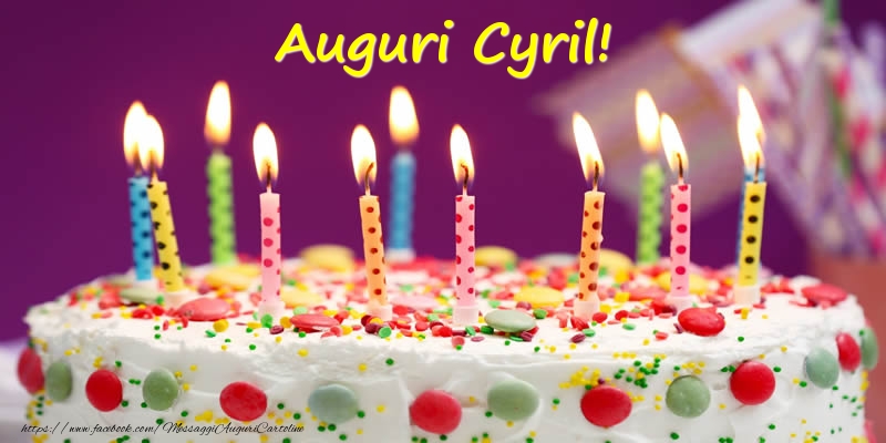 Auguri Cyril! - Cartoline compleanno