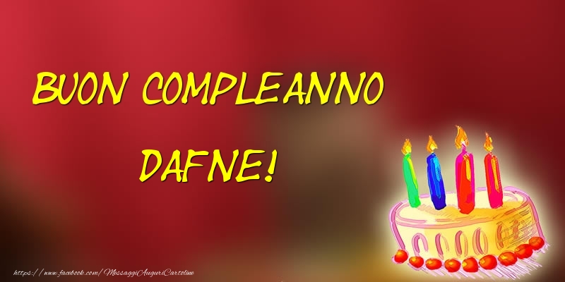 Buon Compleanno Dafne! - Cartoline compleanno