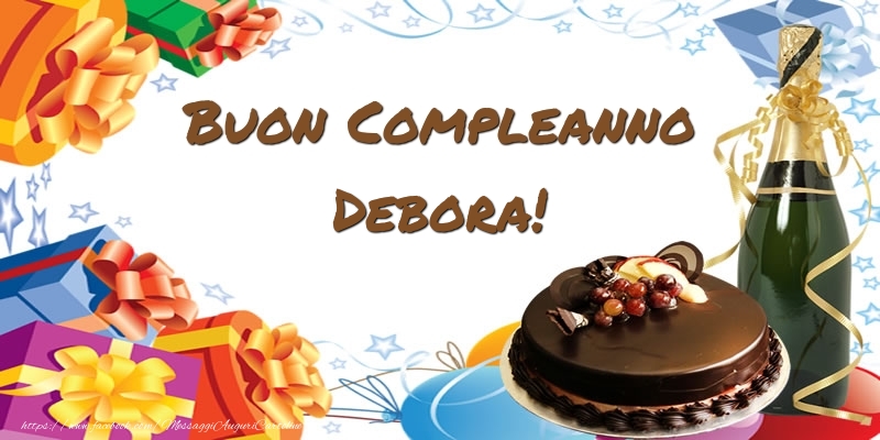 Buon Compleanno Debora! - Cartoline compleanno