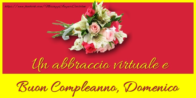 Buon compleanno, Domenico - Cartoline compleanno