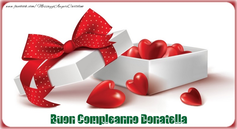 Buon Compleanno Donatella - Cartoline compleanno