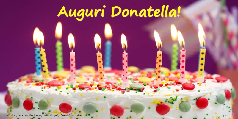 Auguri Donatella! - Cartoline compleanno