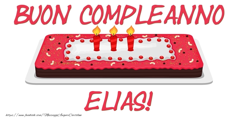 Buon Compleanno Elias! - Cartoline compleanno