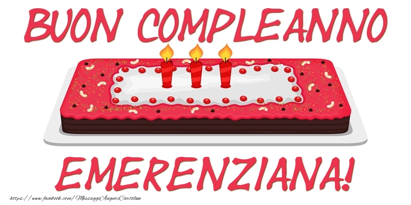 Buon Compleanno Emerenziana! - Cartoline compleanno
