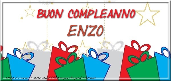 Buon compleanno Enzo - Cartoline compleanno