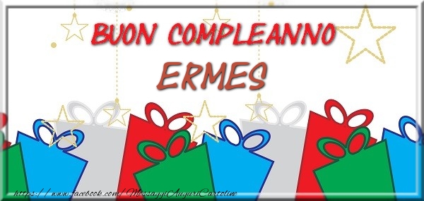 Buon compleanno Ermes - Cartoline compleanno