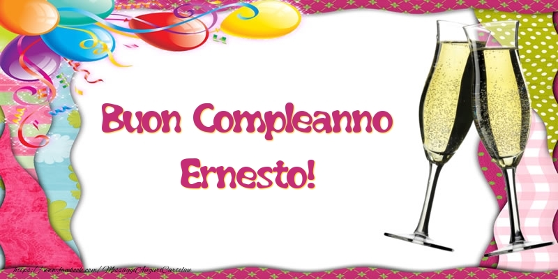 Buon Compleanno Ernesto! - Cartoline compleanno