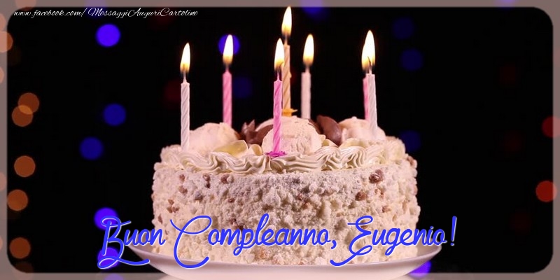 Buon compleanno, Eugenio - Cartoline compleanno