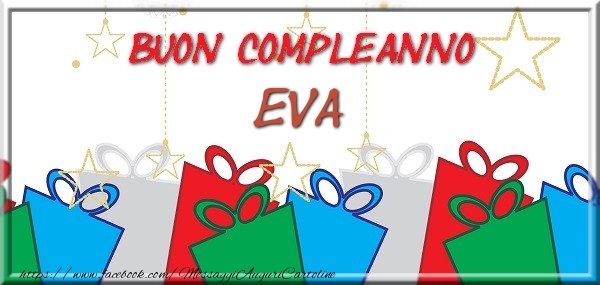 Buon compleanno Eva - Cartoline compleanno
