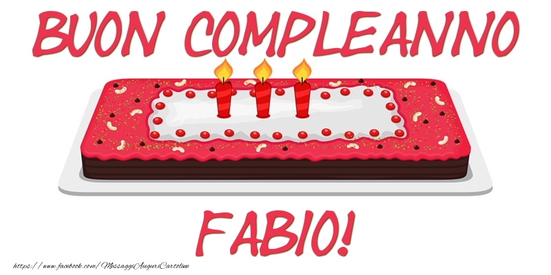 Buon Compleanno Fabio! - Cartoline compleanno