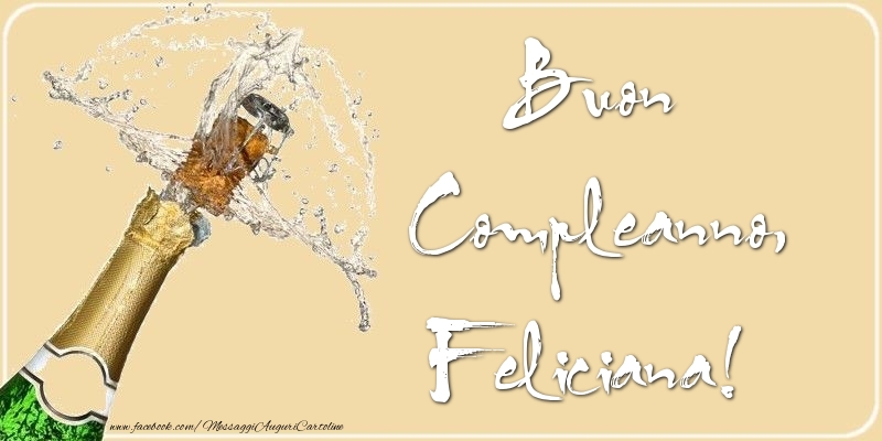 Buon Compleanno, Feliciana - Cartoline compleanno