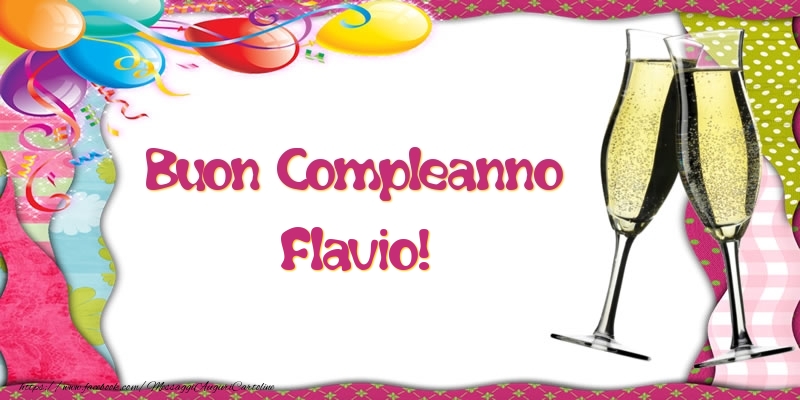 Buon Compleanno Flavio! - Cartoline compleanno