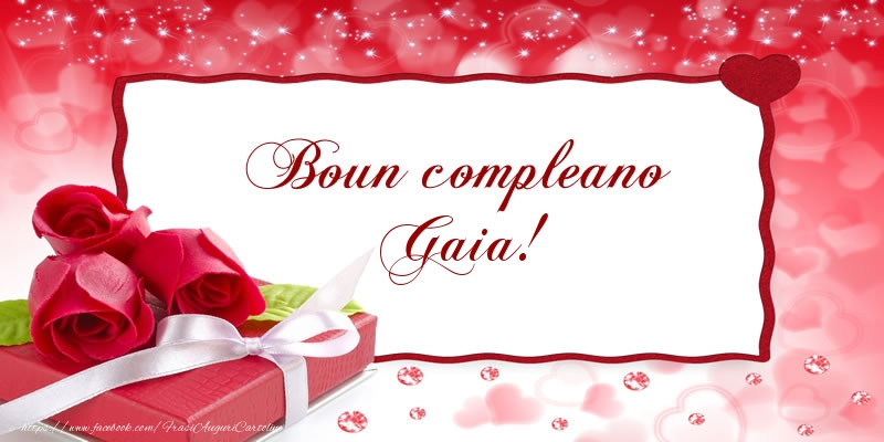  Boun compleano Gaia! - Cartoline compleanno