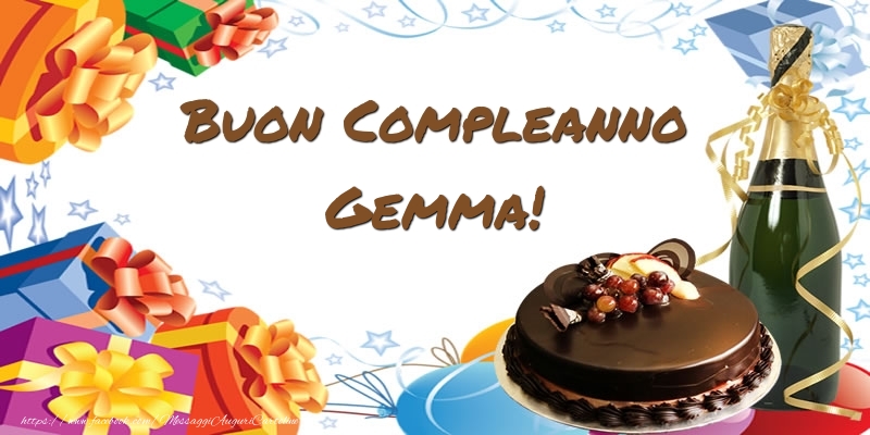 Buon Compleanno Gemma! - Cartoline compleanno