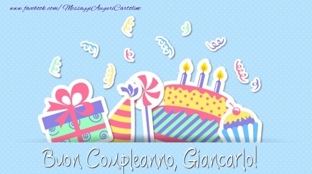 Buon Compleanno, Giancarlo! - Cartoline compleanno