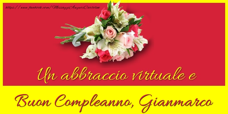 Buon compleanno, Gianmarco - Cartoline compleanno