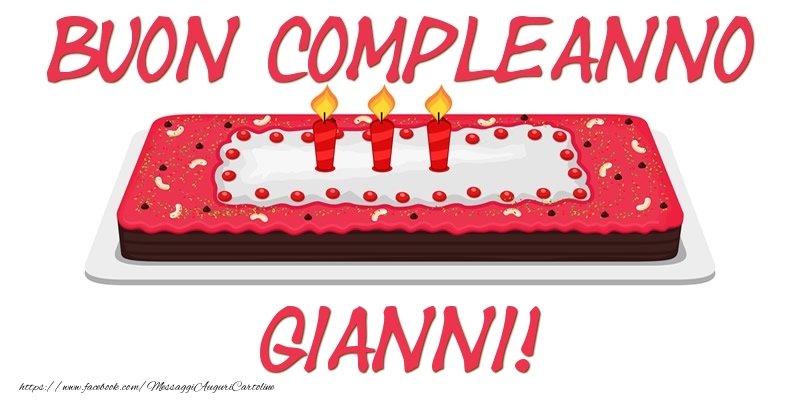 Buon Compleanno Gianni! - Cartoline compleanno