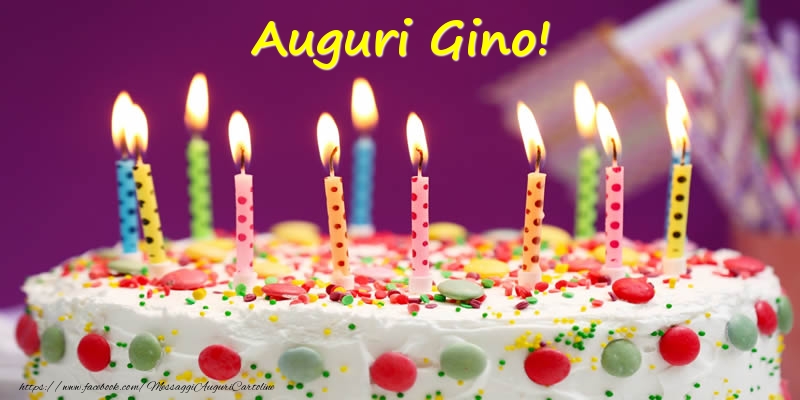 Auguri Gino! - Cartoline compleanno