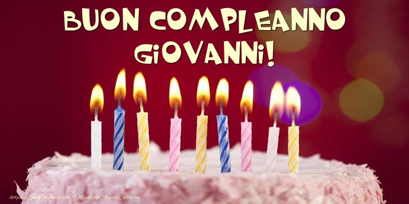 Torta - Buon compleanno, Giovanni! - Cartoline compleanno con torta
