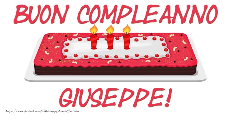 Buon Compleanno Giuseppe! - Cartoline compleanno