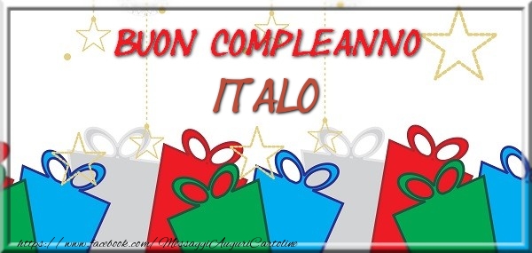 Buon compleanno Italo - Cartoline compleanno